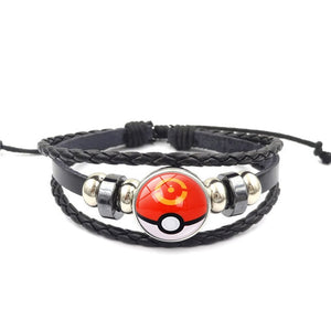 Anime Pokemon Bracelet Cosplay Prop Accessories jewelry Poke Ball Wristband Pokemon Go