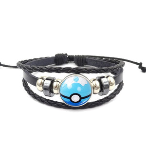Anime Pokemon Bracelet Cosplay Prop Accessories jewelry Poke Ball Wristband Pokemon Go